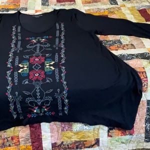 Soft Surroundings Embroidered Tunic
